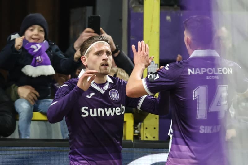 Football. Jupiler Pro League. RSC Anderlecht - Oud-Heverlee Leuven. 28.02.2026