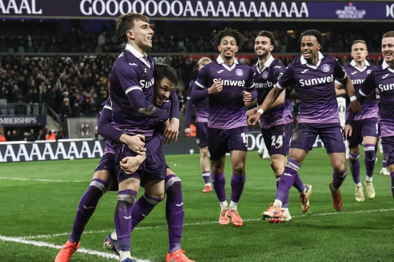 Football. Jupiler Pro League. RSC Anderlecht - Oud-Heverlee Leuven. 28.02.2026