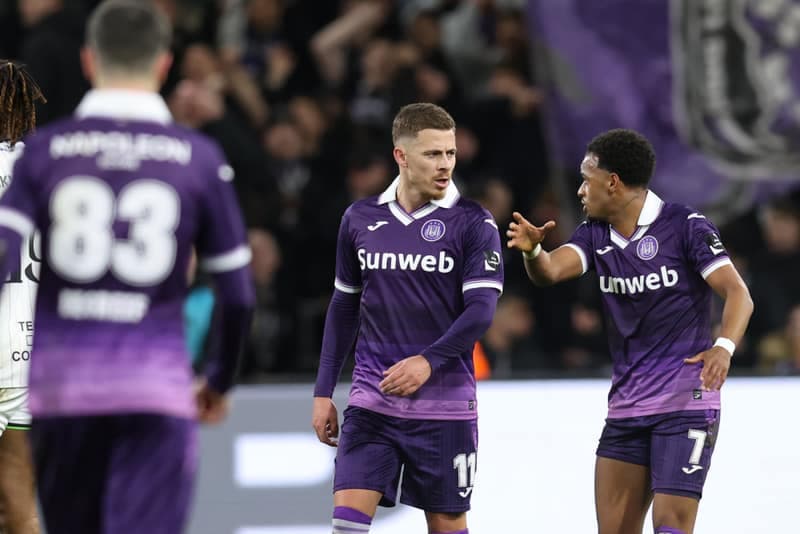 Football. Jupiler Pro League. RSC Anderlecht - Oud-Heverlee Leuven. 28.02.2026