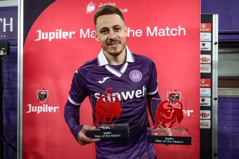 Football. Jupiler Pro League. RSC Anderlecht - Oud-Heverlee Leuven. 28.02.2026