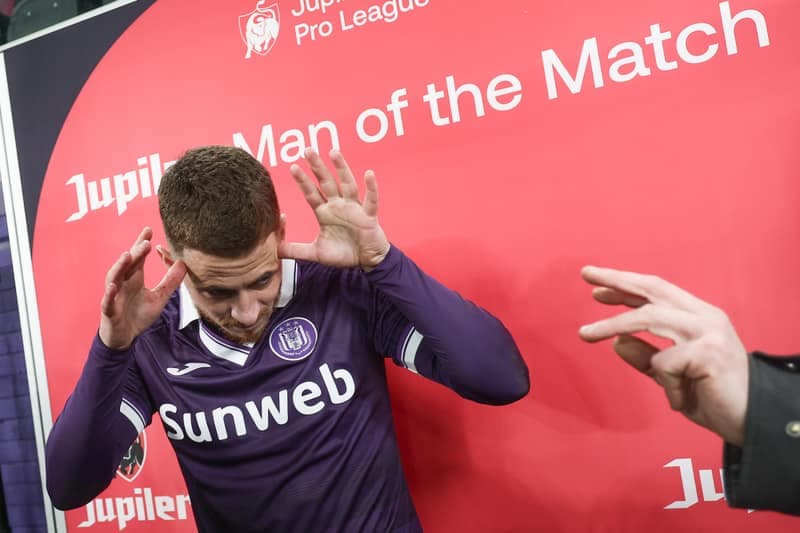 Football. Jupiler Pro League. RSC Anderlecht - Oud-Heverlee Leuven. 28.02.2026