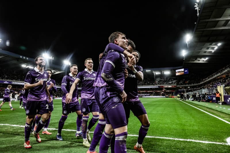 Football. Jupiler Pro League. RSC Anderlecht - Oud-Heverlee Leuven. 28.02.2026
