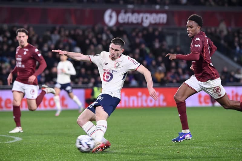 Football. Ligue 1. FC Metz - LOSC Lille. 06.02.2026