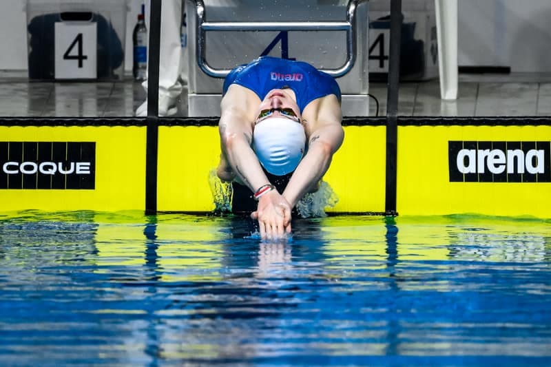 Swimming. Euro Meet. Zoe Rattee - Swim Ontario. 01.02.2026