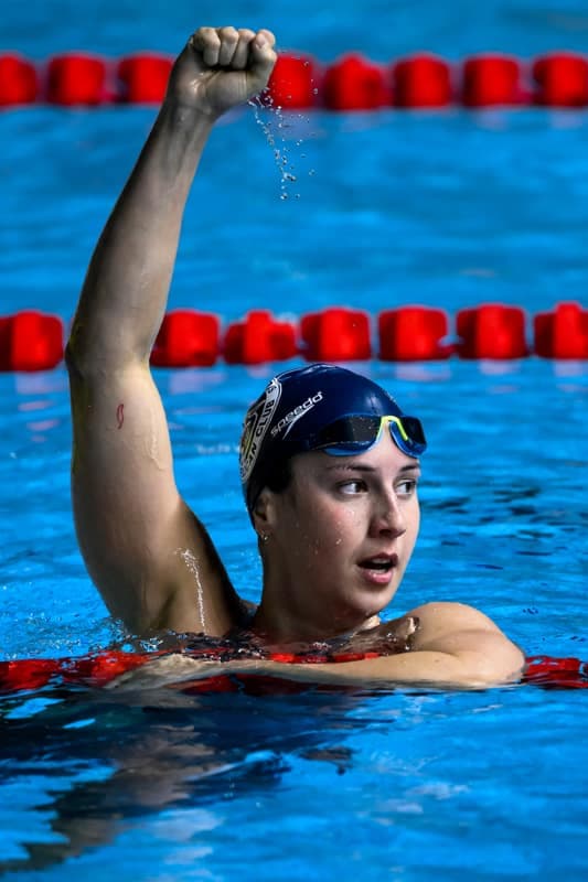 Swimming. Euro Meet. Zoe Rattee - Swim Ontario. 01.02.2026