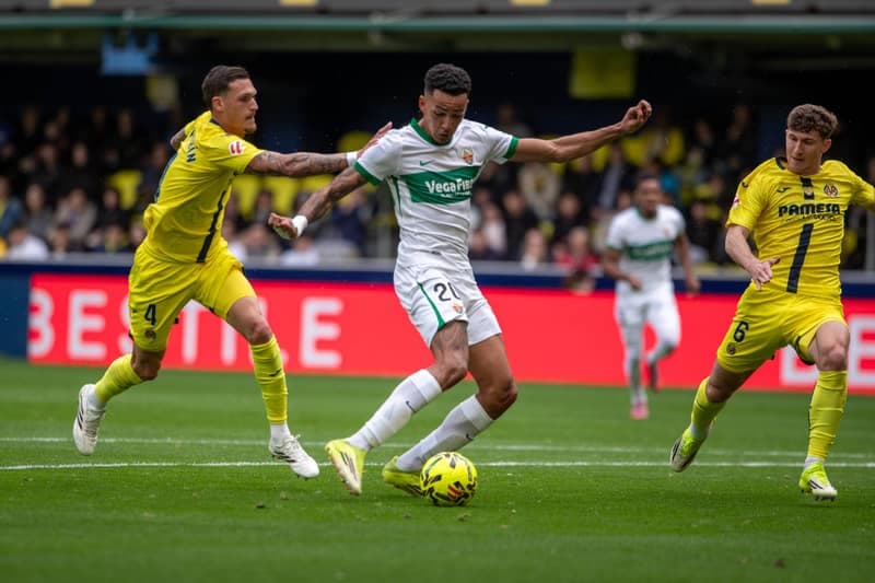 Football. La Liga. Villarreal - Elche. 08.03.2026
