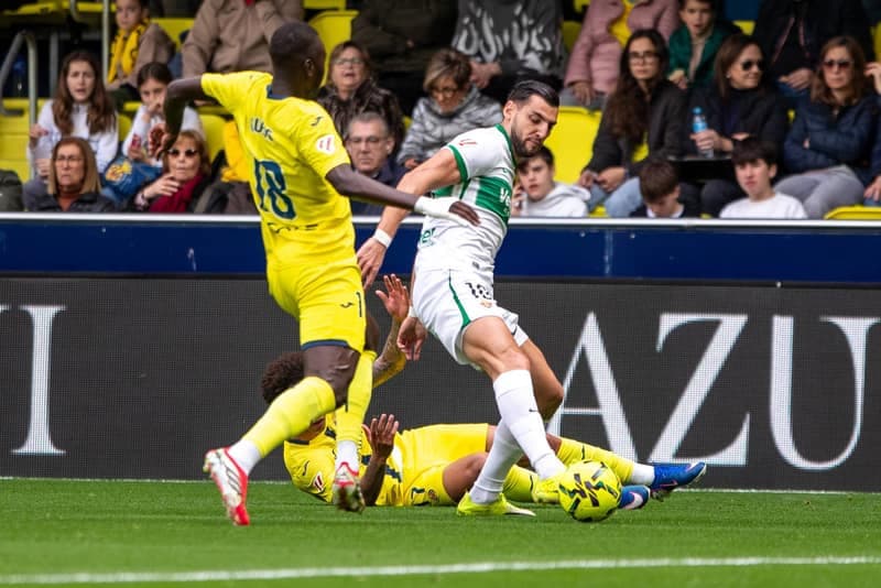 Football. La Liga. Villarreal - Elche. 08.03.2026