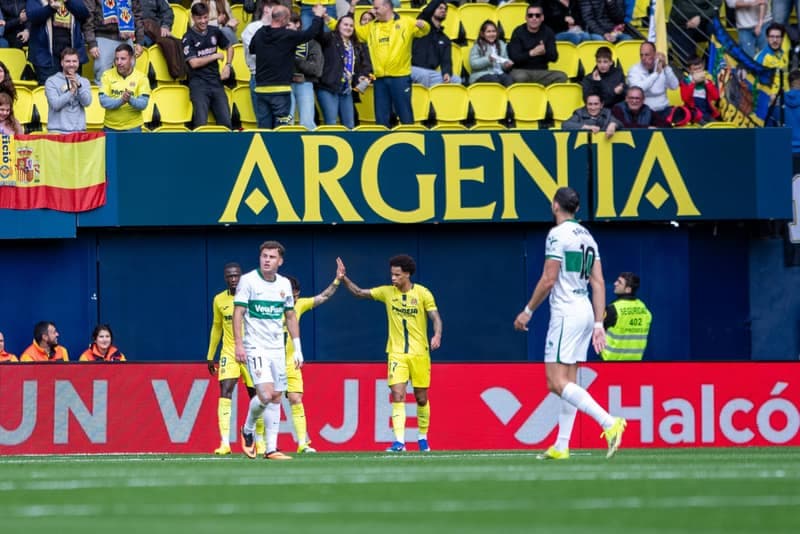 Football. La Liga. Villarreal - Elche. 08.03.2026