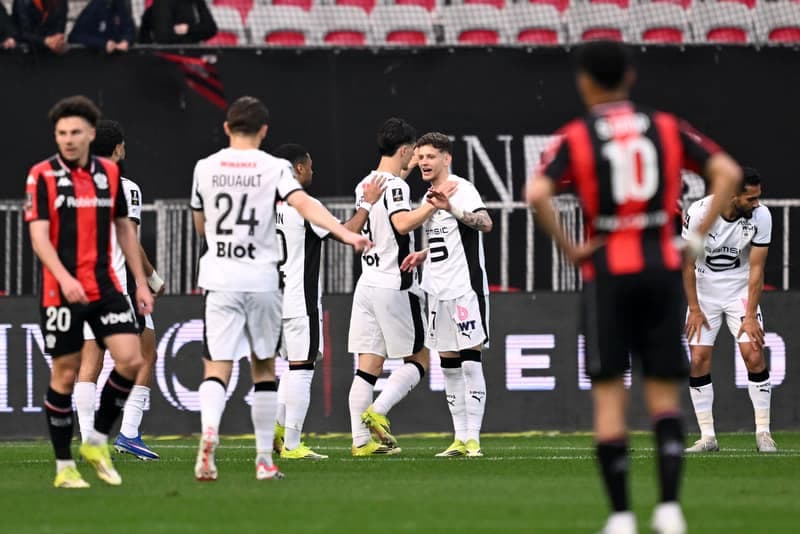 Football. Ligue 1. OGC Nice - Stade Rennais FC. 08.03.2026