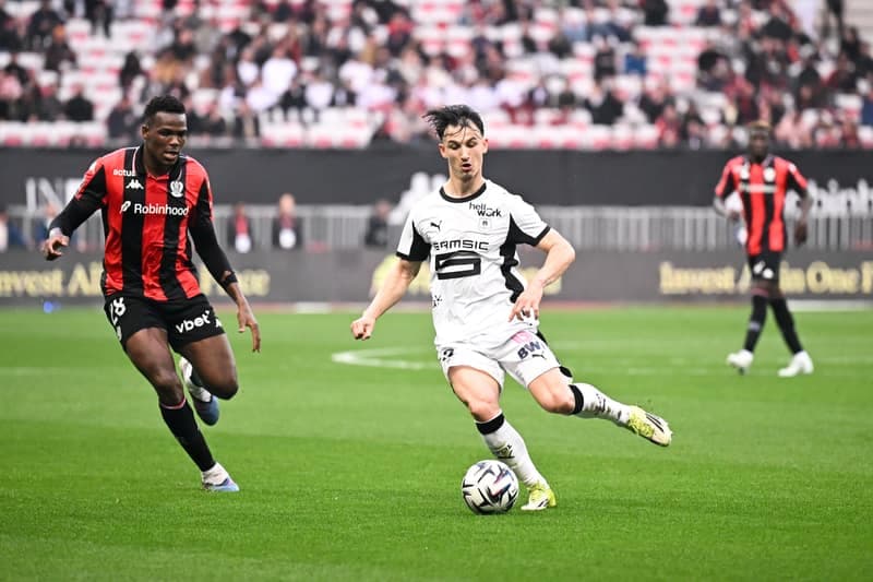 Football. Ligue 1. OGC Nice - Stade Rennais FC. 08.03.2026
