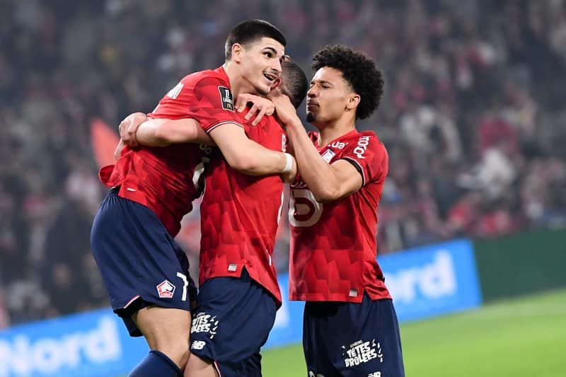 Football. Ligue 1. Lille OSC - FC Lorient. 08.03.2026