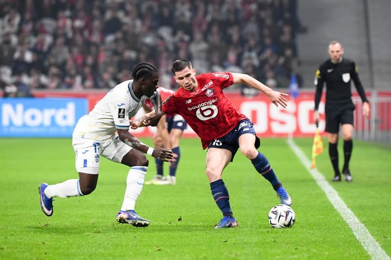 Football. Ligue 1. Lille OSC - FC Lorient. 08.03.2026