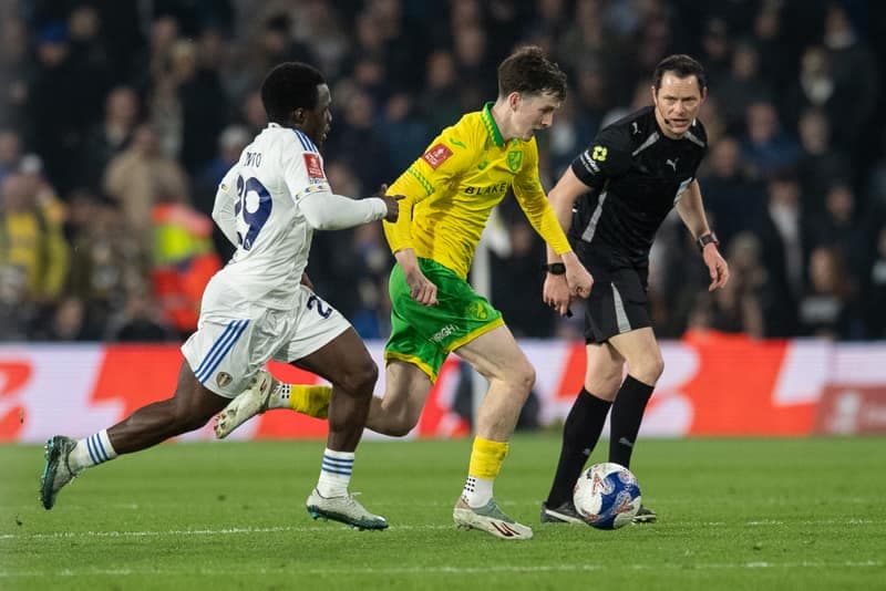 Football. Emirates FA Cup. Leeds United - Norwich City. 08.03.2026