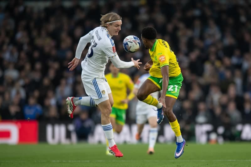 Football. Emirates FA Cup. Leeds United - Norwich City. 08.03.2026
