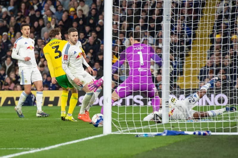 Football. Emirates FA Cup. Leeds United - Norwich City. 08.03.2026