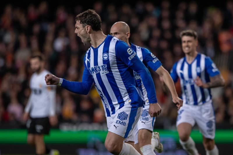 Football. La Liga. Valencia - Alaves. 08.03.2026