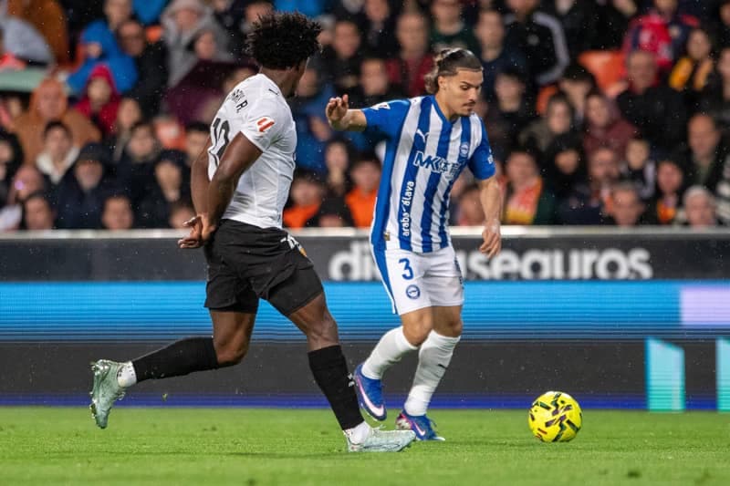 Football. La Liga. Valencia - Alaves. 08.03.2026