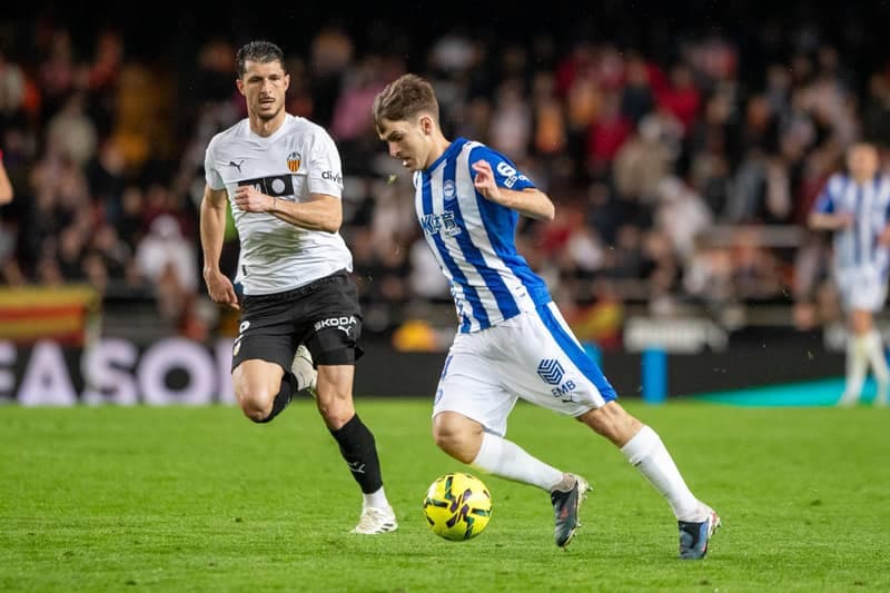 Football. La Liga. Valencia - Alaves. 08.03.2026