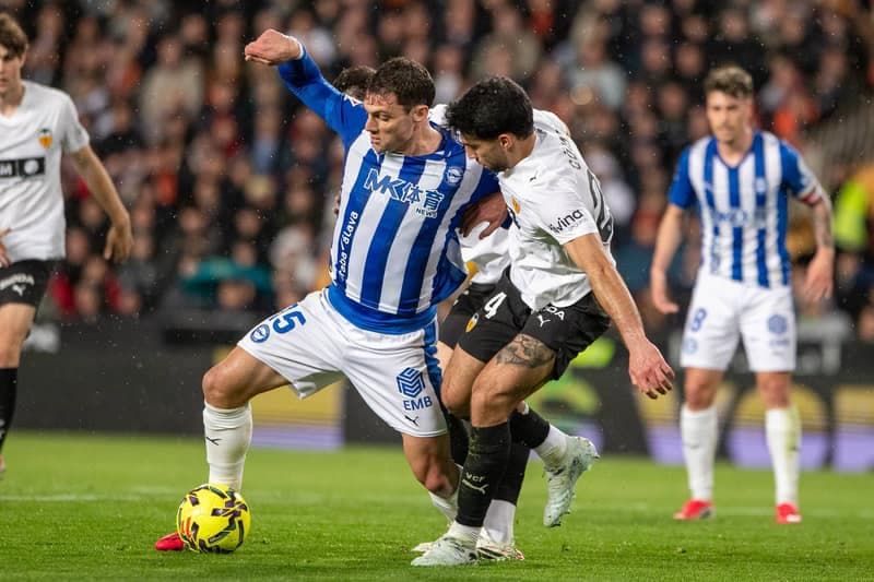 Football. La Liga. Valencia - Alaves. 08.03.2026