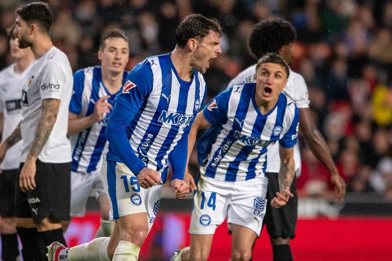 Football. La Liga. Valencia - Alaves. 08.03.2026