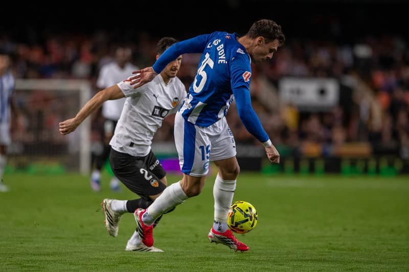 Football. La Liga. Valencia - Alaves. 08.03.2026