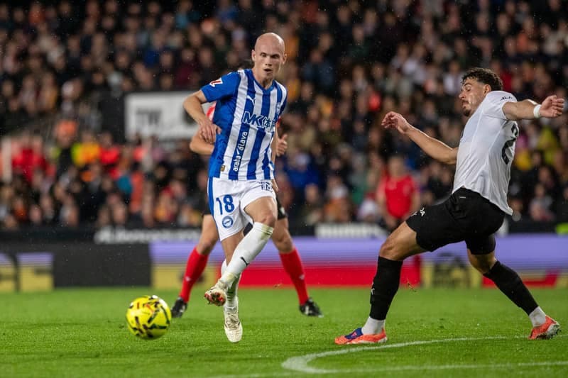 Football. La Liga. Valencia - Alaves. 08.03.2026