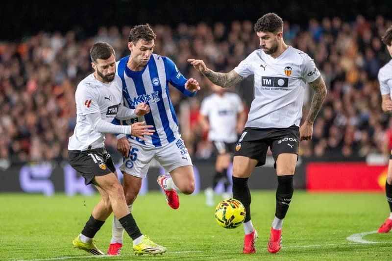 Football. La Liga. Valencia - Alaves. 08.03.2026