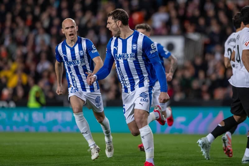 Football. La Liga. Valencia - Alaves. 08.03.2026