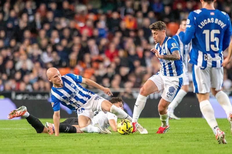 Football. La Liga. Valencia - Alaves. 08.03.2026