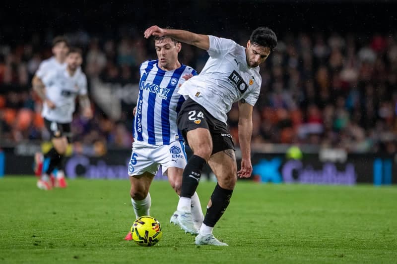 Football. La Liga. Valencia - Alaves. 08.03.2026