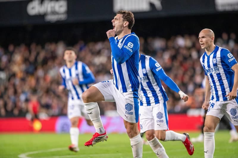 Football. La Liga. Valencia - Alaves. 08.03.2026