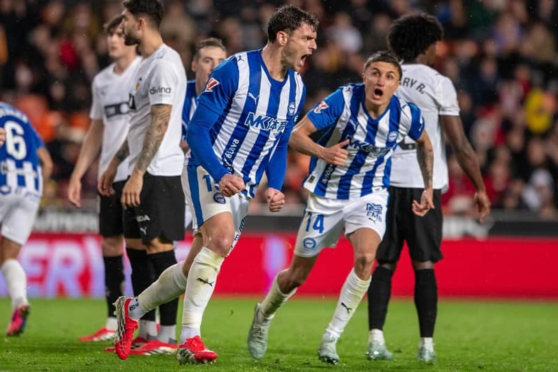 Football. La Liga. Valencia - Alaves. 08.03.2026