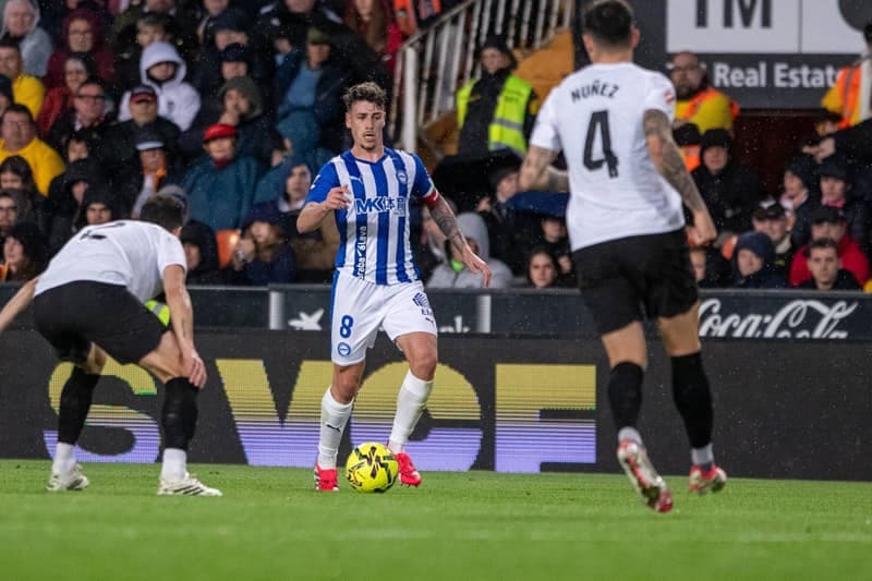 Football. La Liga. Valencia - Alaves. 08.03.2026
