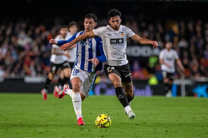 Football. La Liga. Valencia - Alaves. 08.03.2026