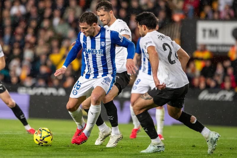 Football. La Liga. Valencia - Alaves. 08.03.2026