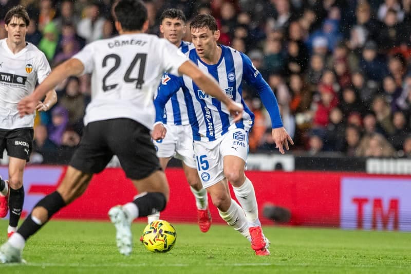 Football. La Liga. Valencia - Alaves. 08.03.2026