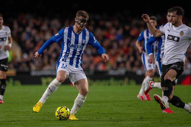 Football. La Liga. Valencia - Alaves. 08.03.2026