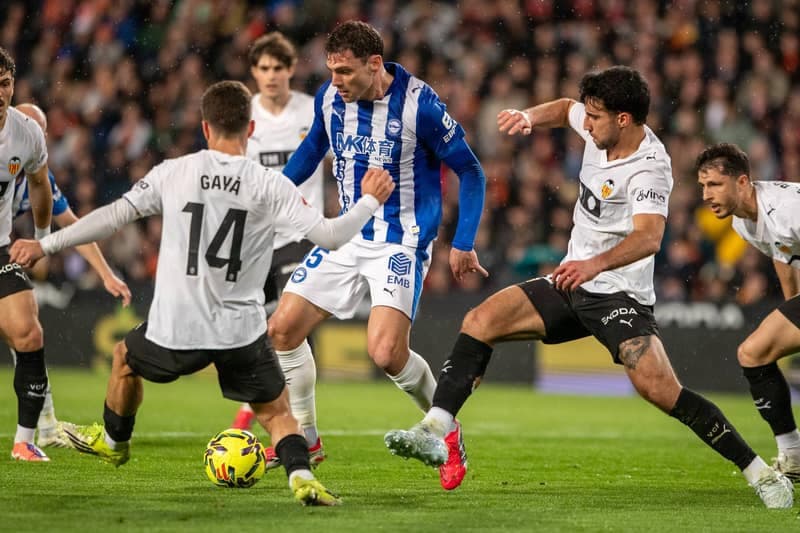 Football. La Liga. Valencia - Alaves. 08.03.2026