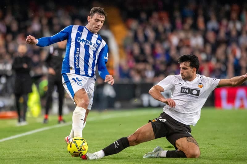 Football. La Liga. Valencia - Alaves. 08.03.2026