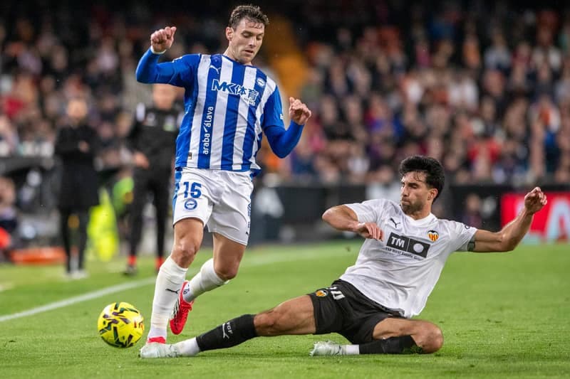 Football. La Liga. Valencia - Alaves. 08.03.2026