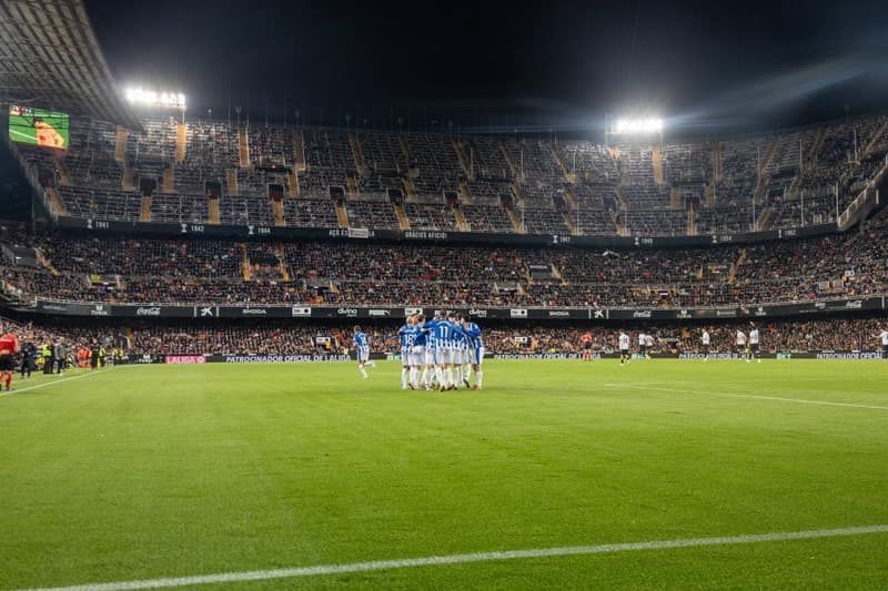 Football. La Liga. Valencia - Alaves. 08.03.2026