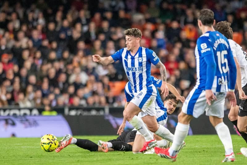 Football. La Liga. Valencia - Alaves. 08.03.2026