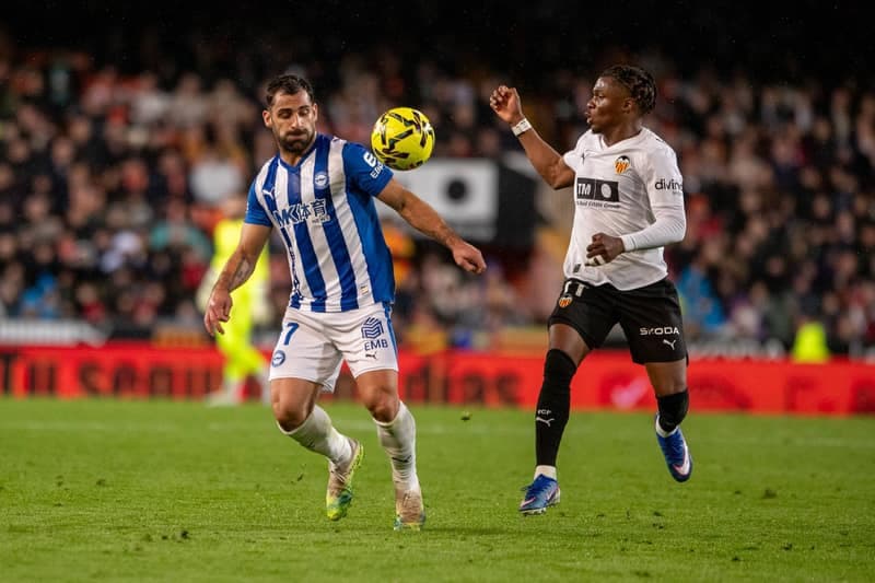 Football. La Liga. Valencia - Alaves. 08.03.2026