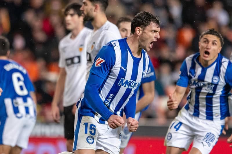Football. La Liga. Valencia - Alaves. 08.03.2026