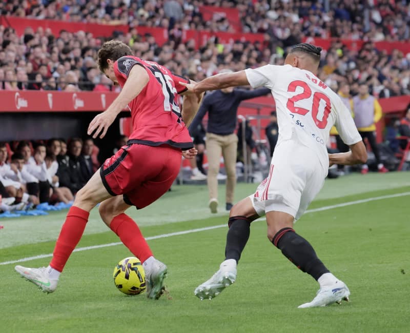 Football. La Liga. Sevilla - Rayo Vallecano. 08.03.2026