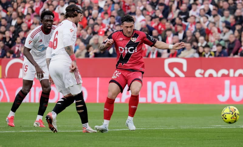 Football. La Liga. Sevilla - Rayo Vallecano. 08.03.2026