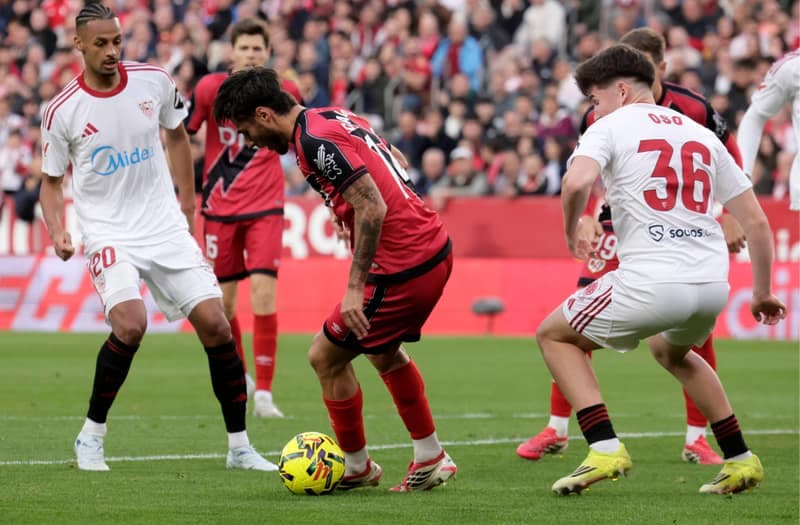 Football. La Liga. Sevilla - Rayo Vallecano. 08.03.2026