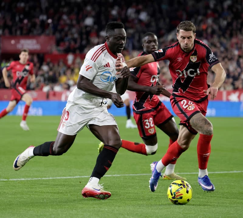 Football. La Liga. Sevilla - Rayo Vallecano. 08.03.2026