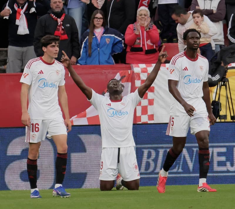 Football. La Liga. Sevilla - Rayo Vallecano. 08.03.2026