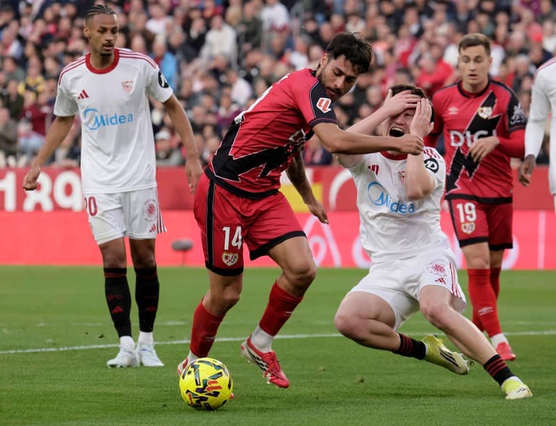 Football. La Liga. Sevilla - Rayo Vallecano. 08.03.2026